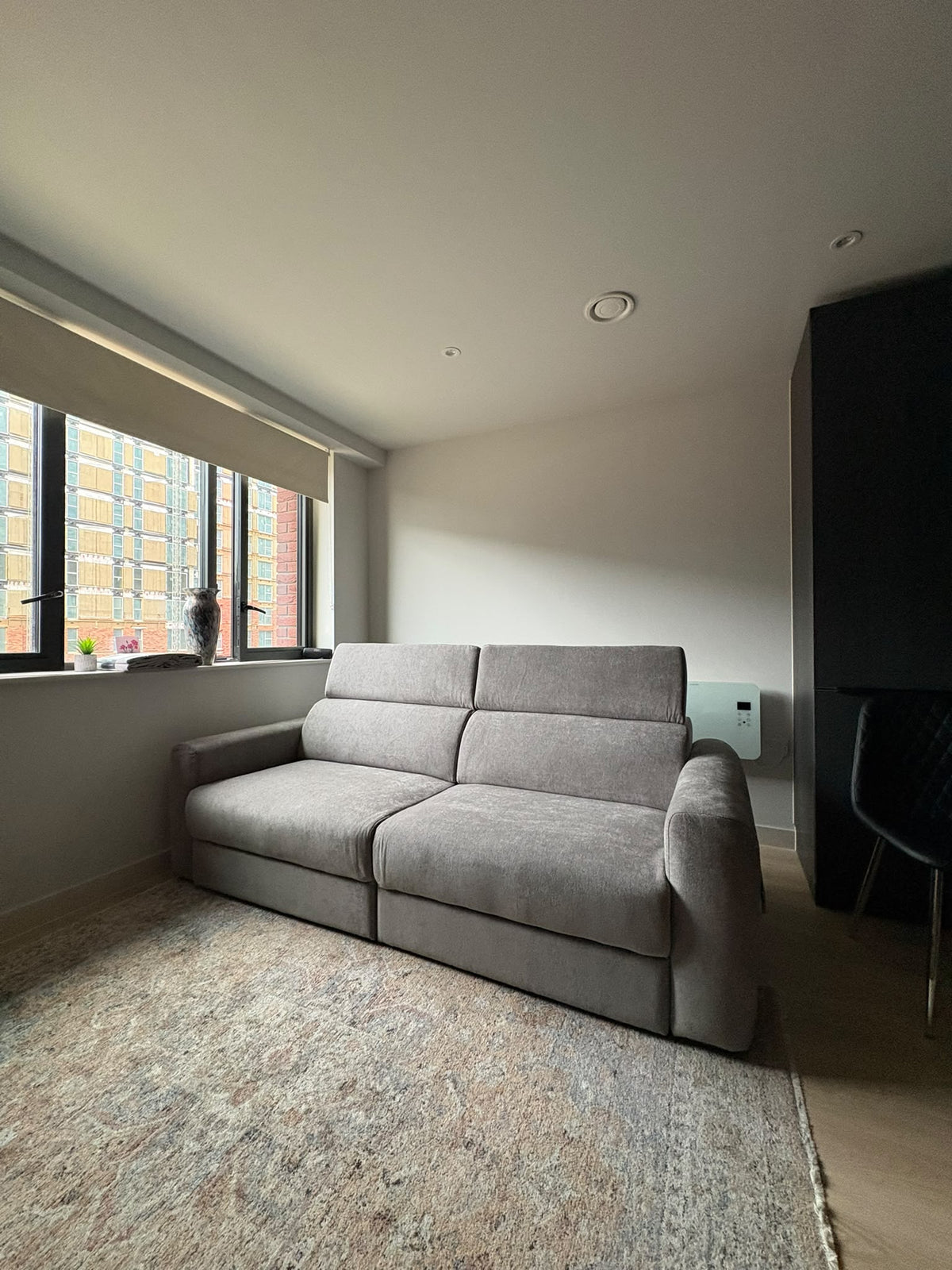 Raye 3 Seater Electric Sofa Bed in Grey