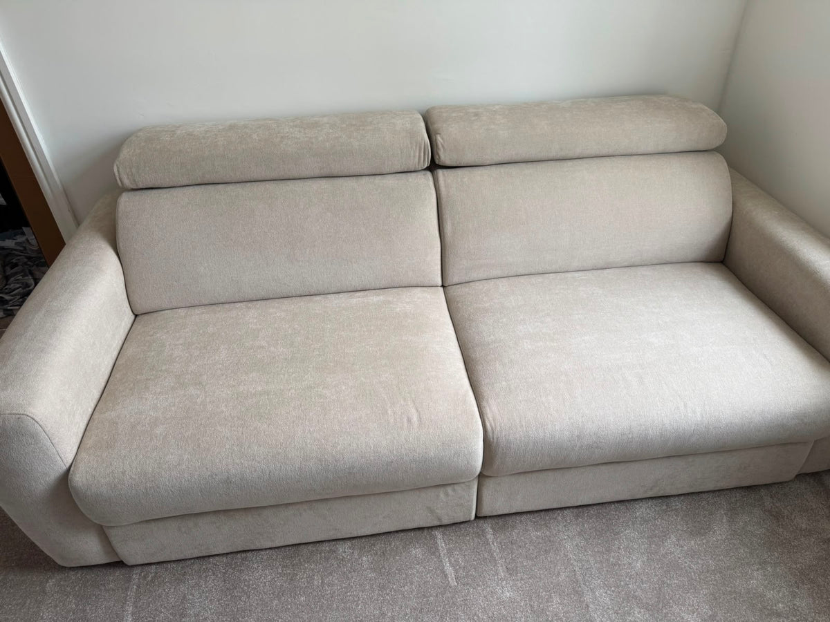 Raye 3 Seater Electric Sofa Bed in Beige (EX DISPLAY)