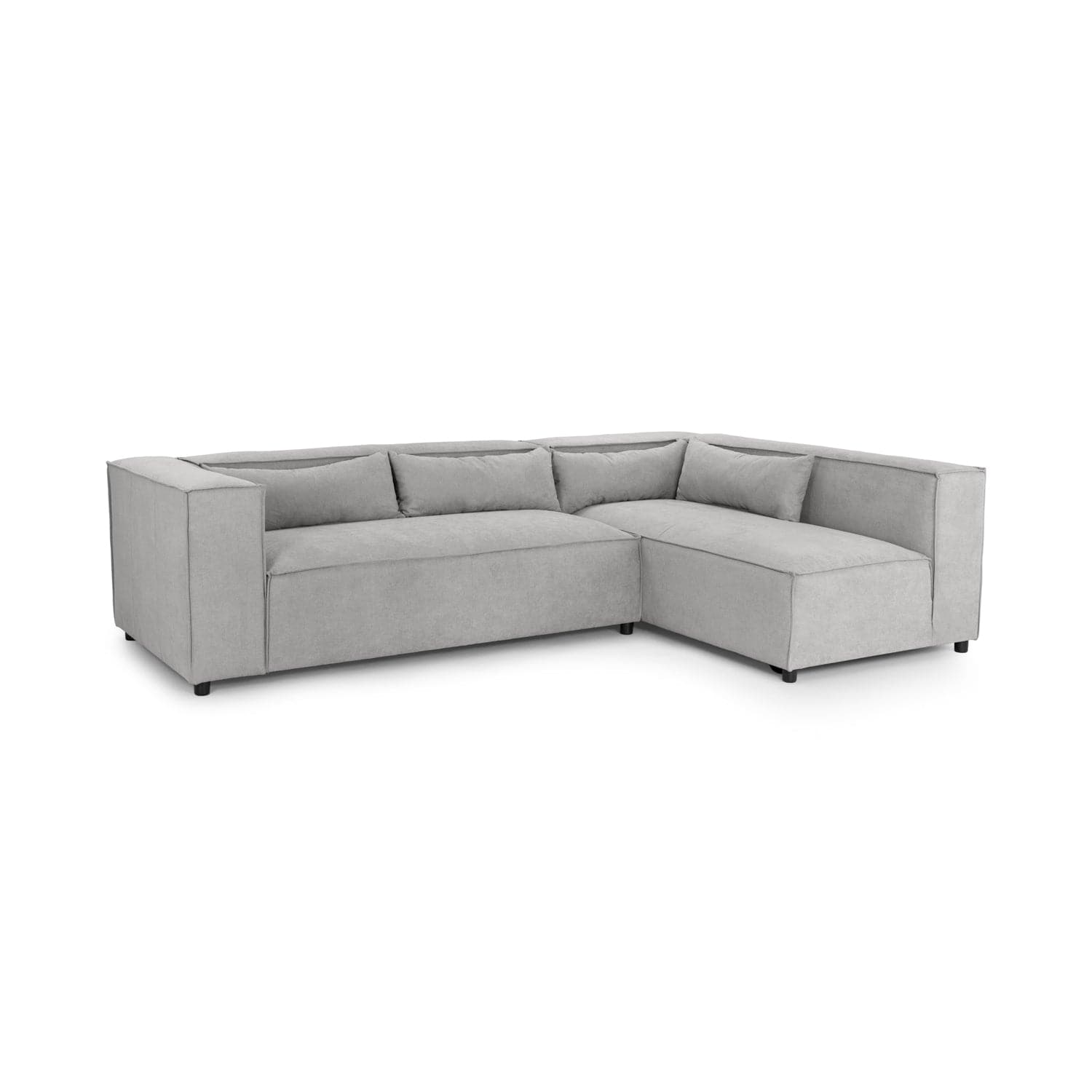 Robyn Sofa Grey Universal Corner - Front view (7022244855872)
