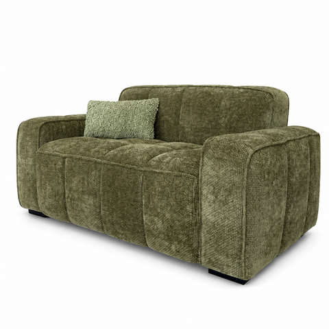 Romy 2 Seater Sofa in Olive
