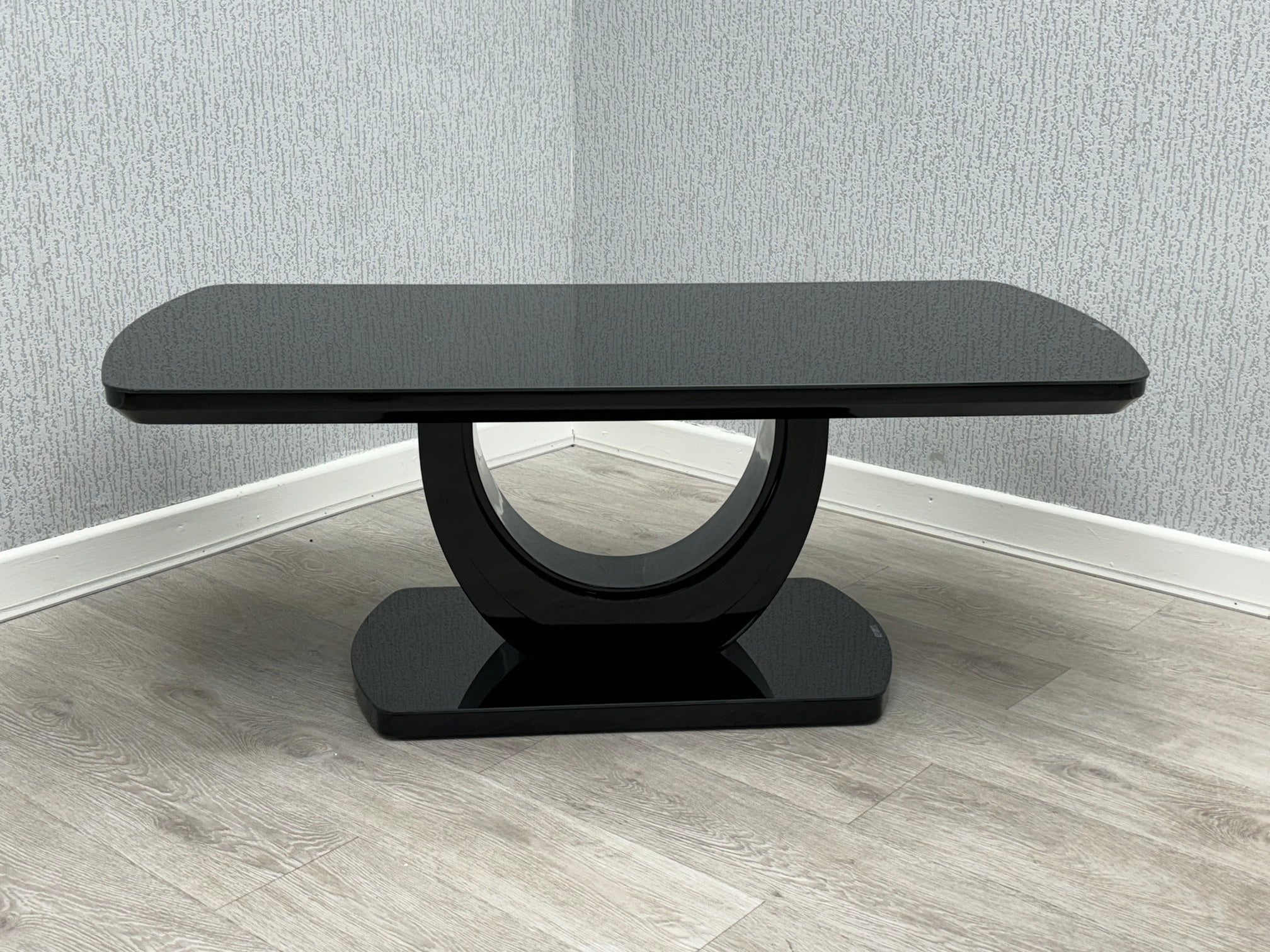 Rosie Black Coffee table 1.2m,2 (15294084350330)