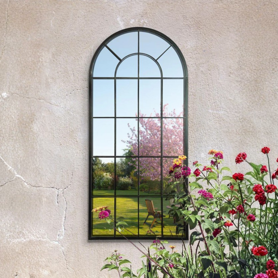 Rosie Country Arch Large Garden Mirror 140 x 65 CM (15010543272314)