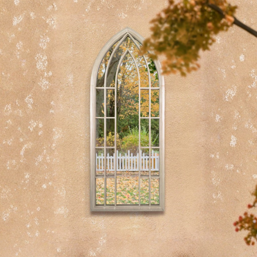 Rosie Gothic Arch Large Garden Mirror 150 x 61 CM (15010543141242)