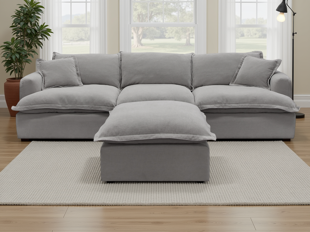 Esme Modular Sofa Grey - AMC Furniture
