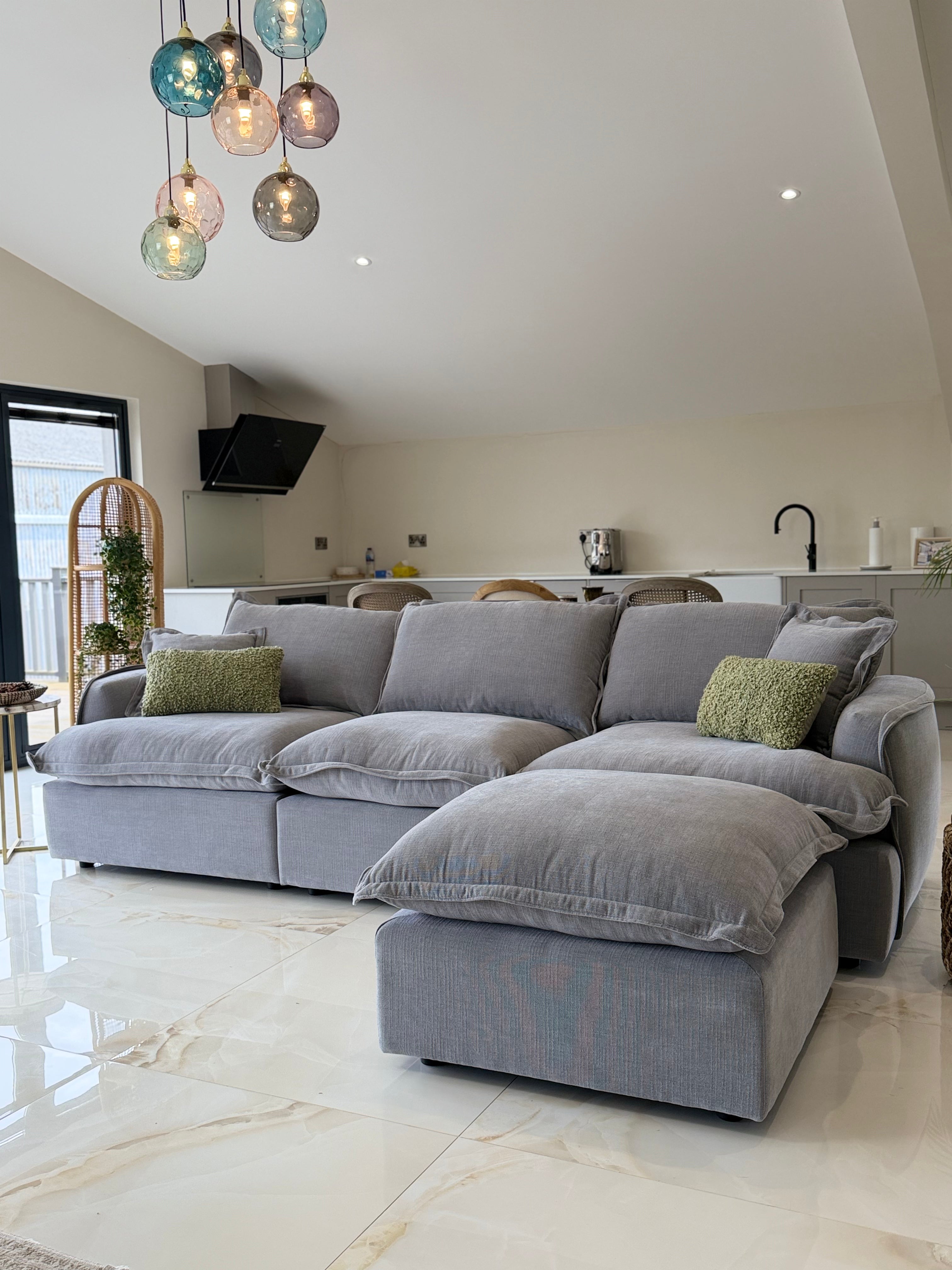 Esme Modular Sofa in Grey Beehive