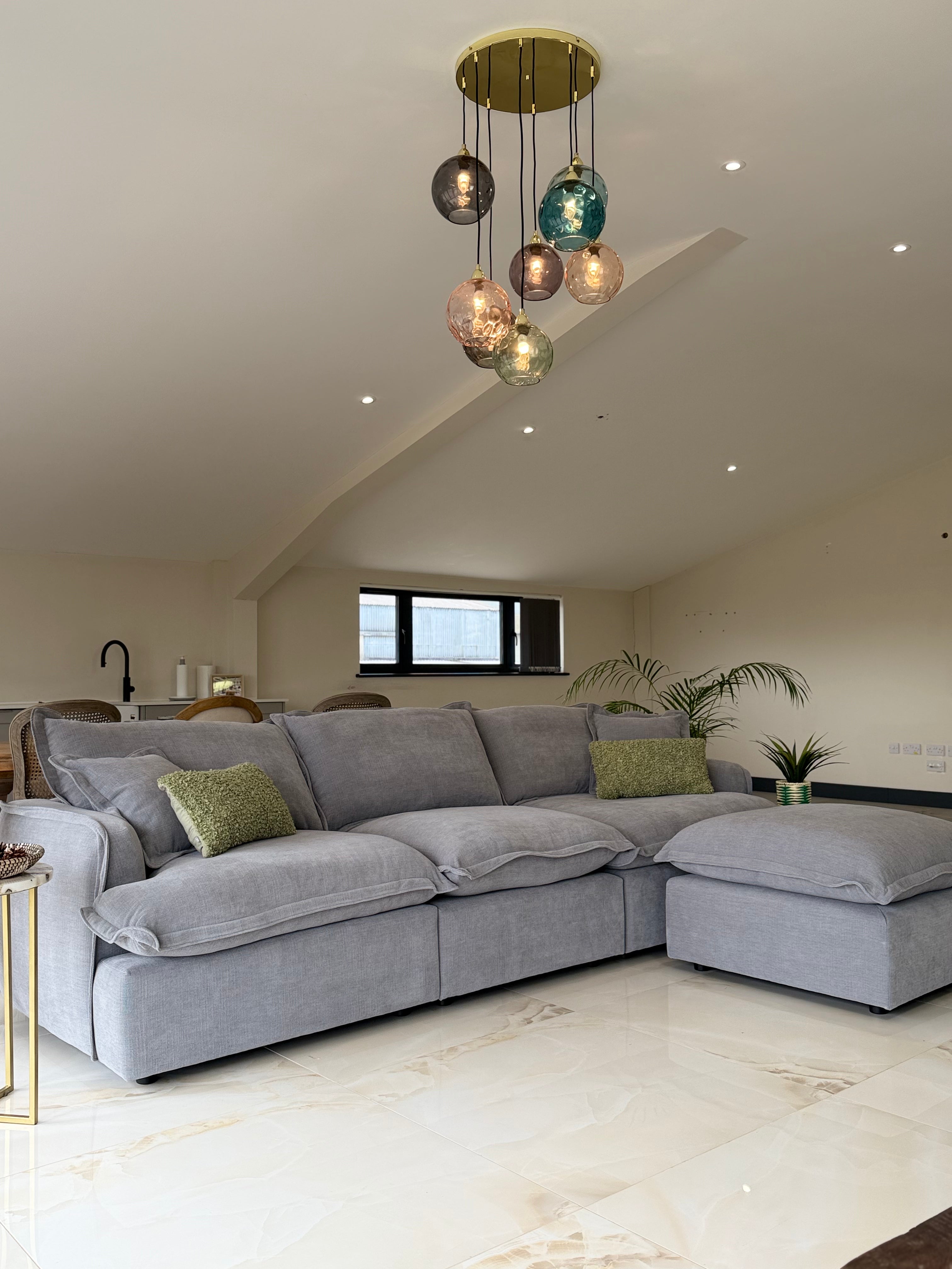 Esme Modular Sofa in Grey Beehive