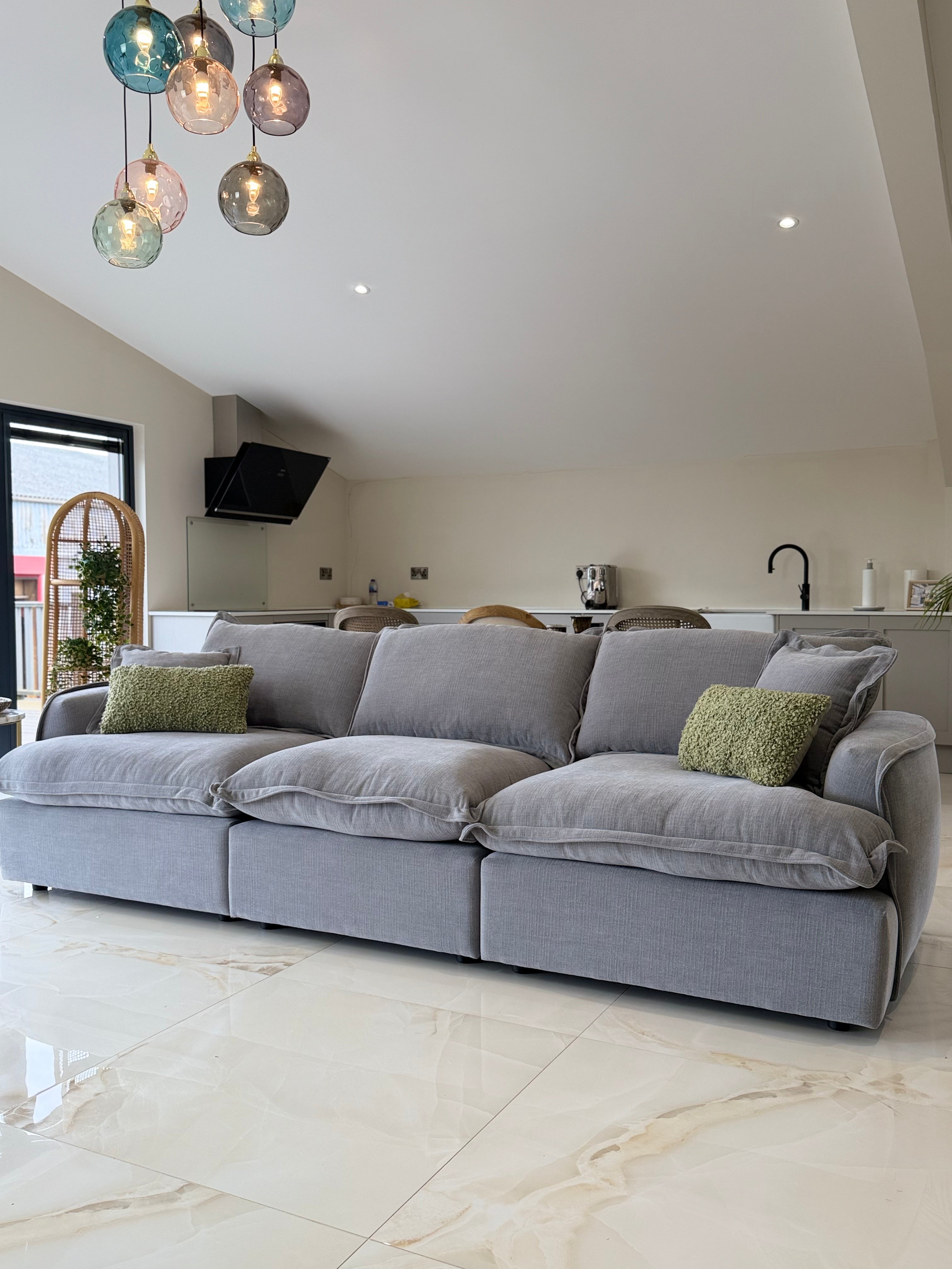 Esme Modular Sofa in Grey Beehive