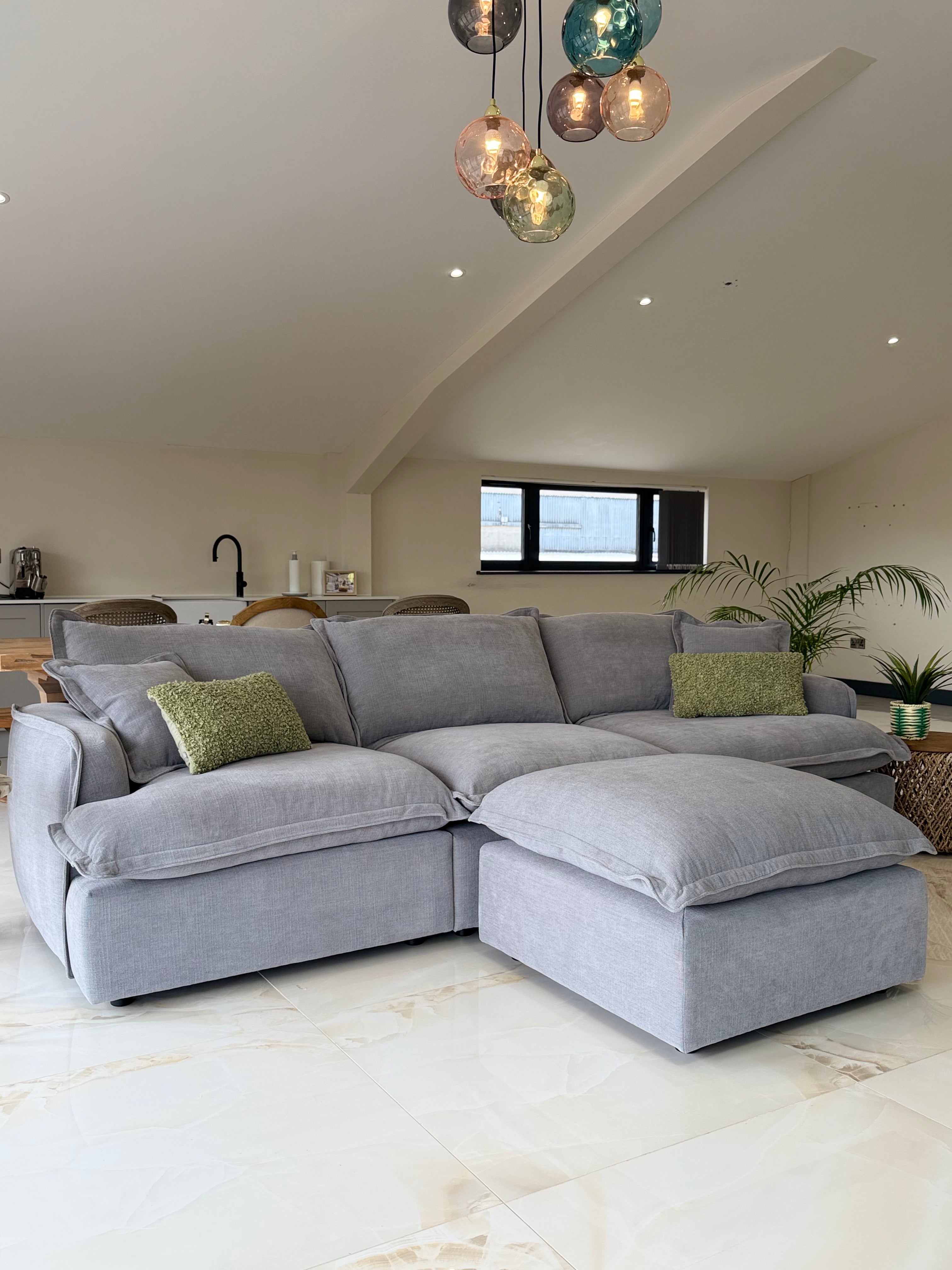 Esme Modular Sofa in Grey Beehive