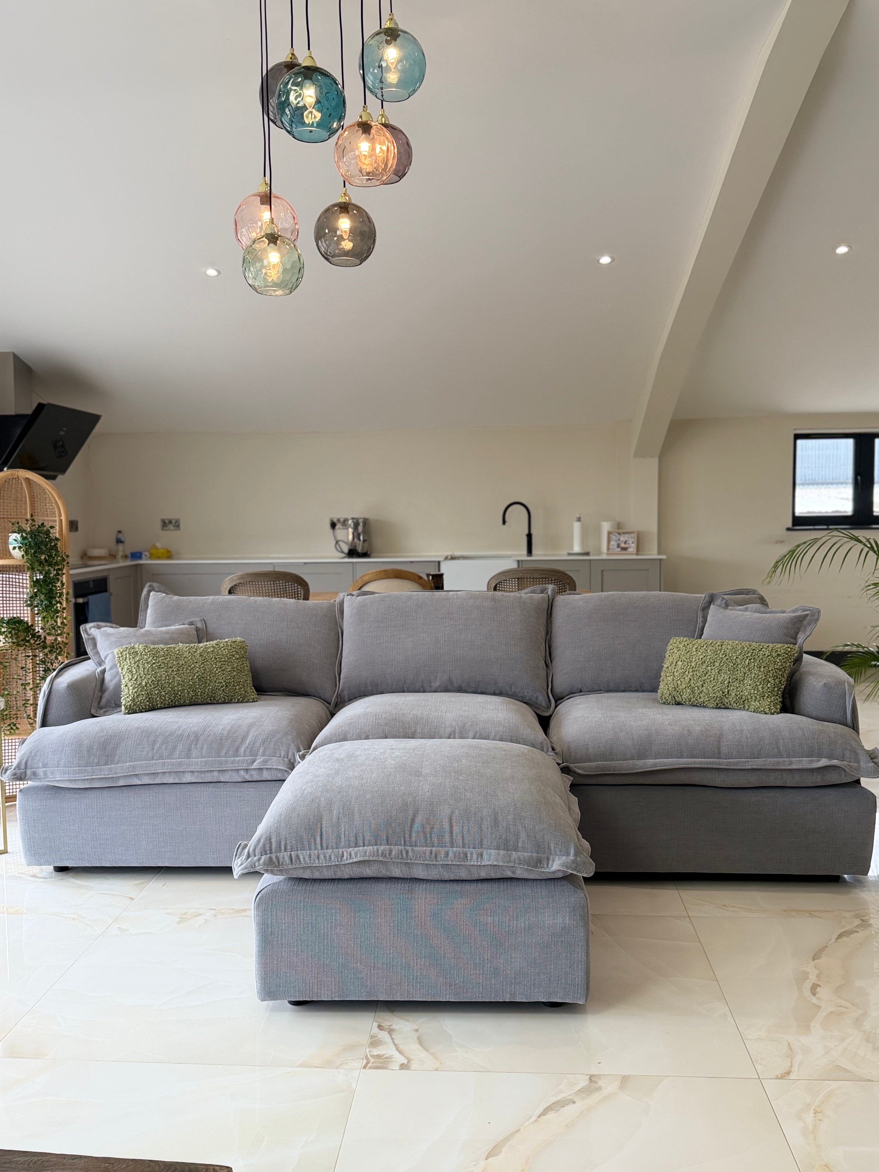 Esme Modular Sofa in Grey Beehive