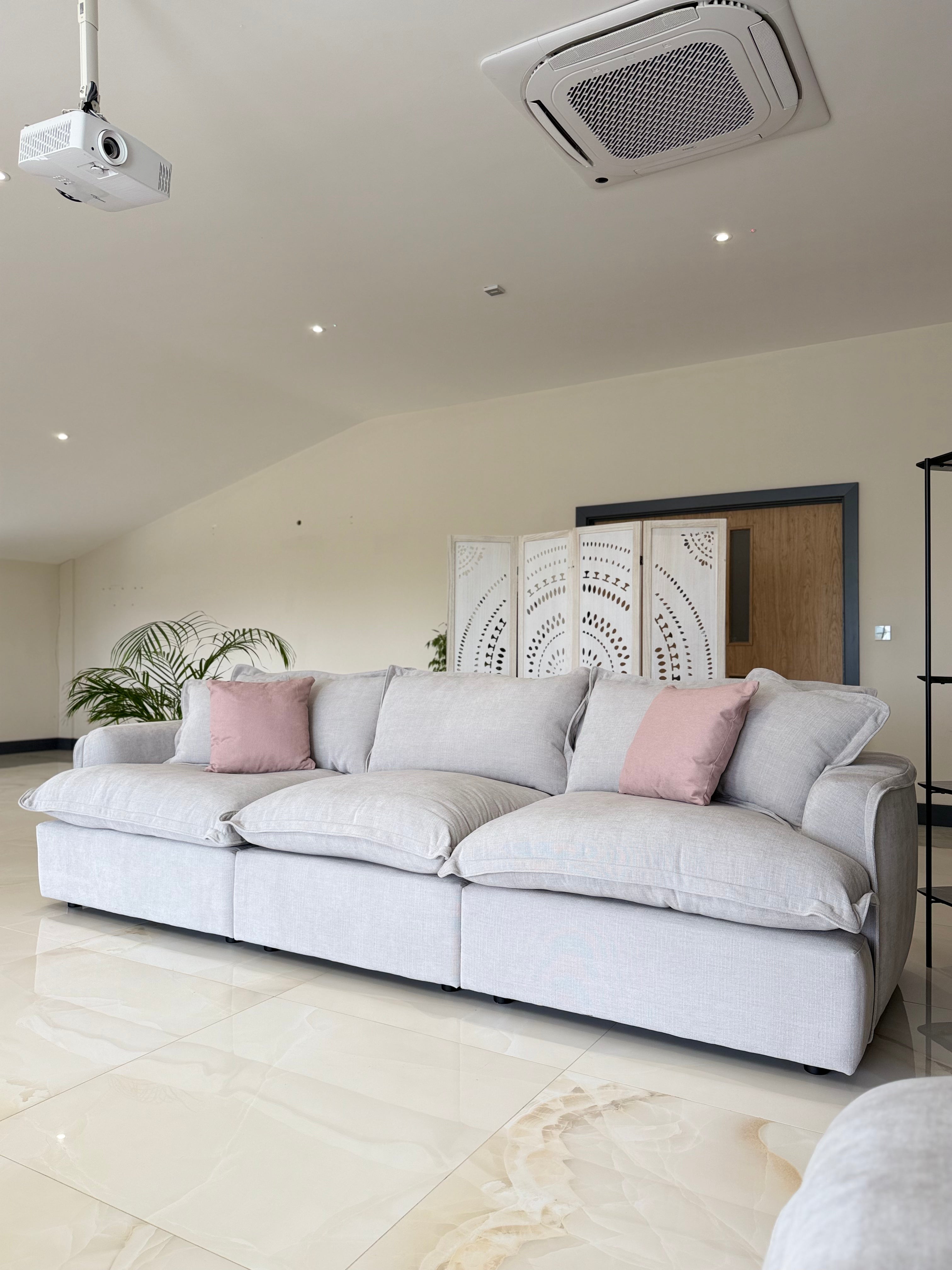 Esme Modular Sofa in Stone Beehive