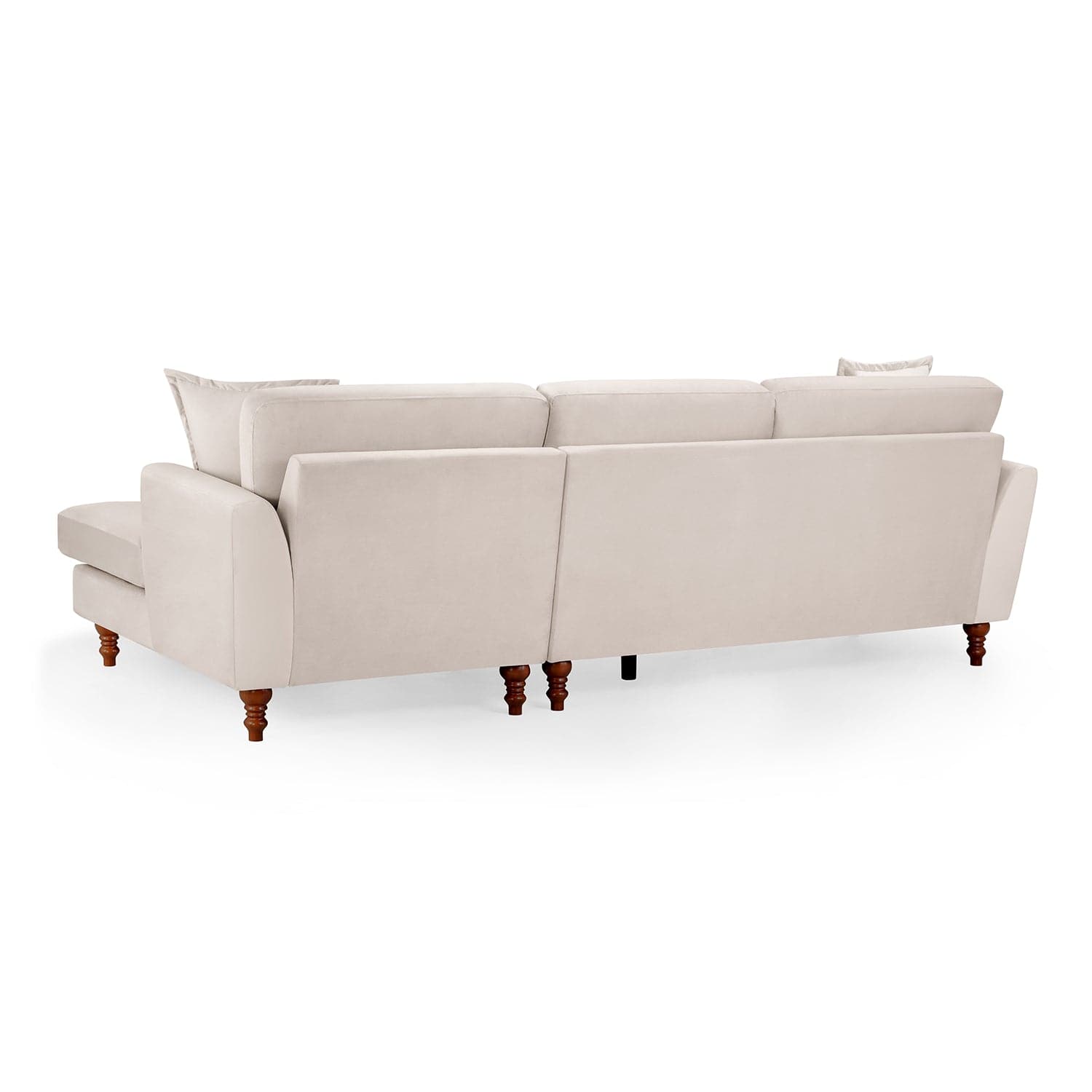 Savanna Sofa Beige Right Hand Facing Corner -back view (7021966917696)