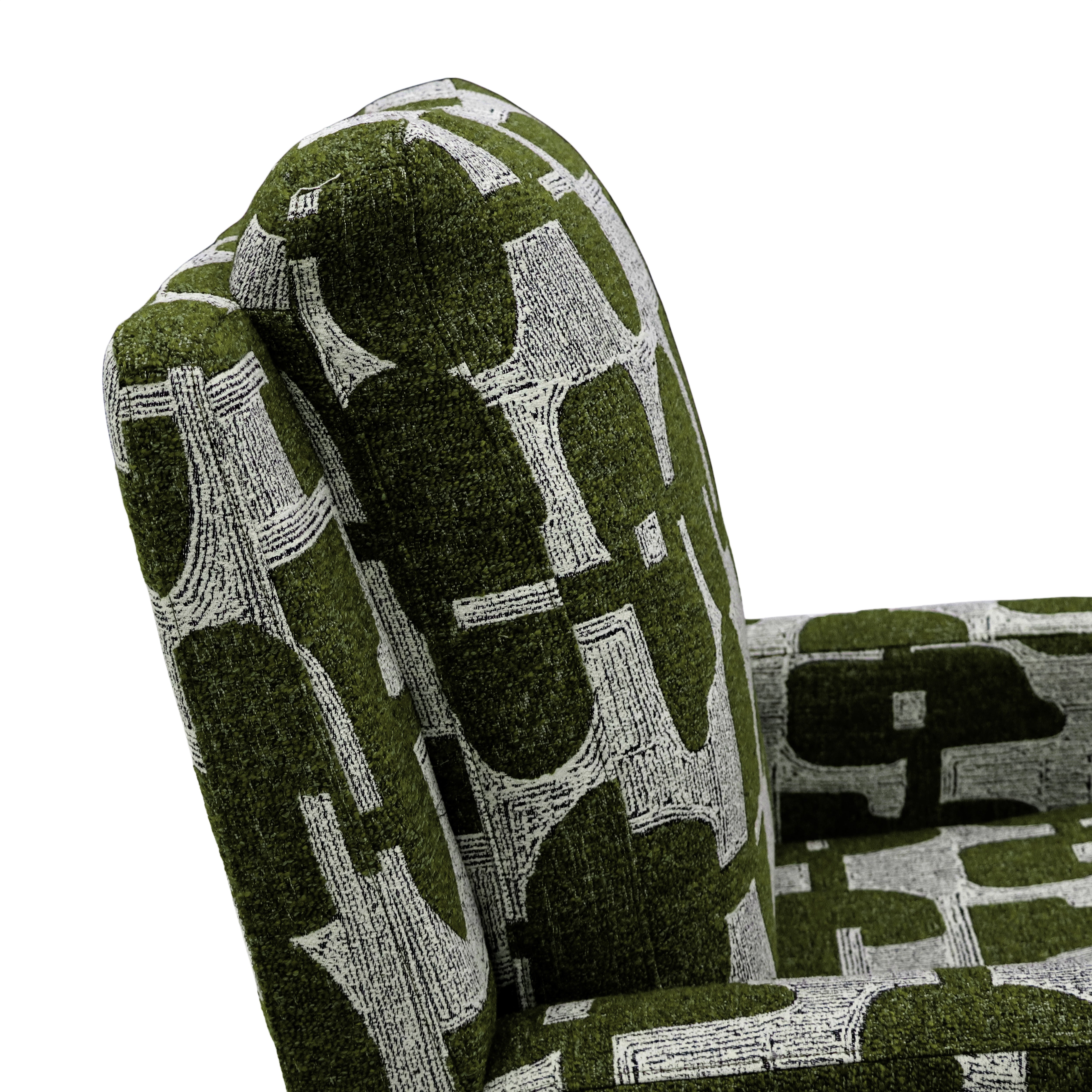 Bilbao Electric Reclining Chair Green - AMC Furniture