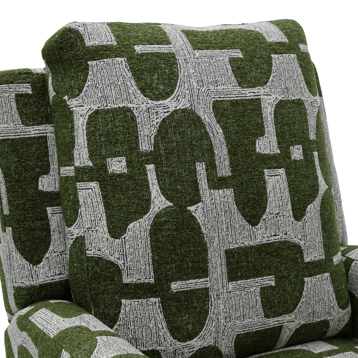 Bilbao Electric Reclining Chair Green - AMC Furniture