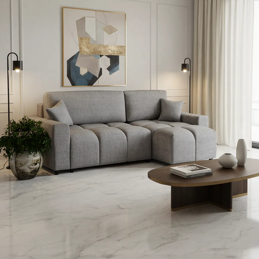 Sienna Sofabed Grey Universal Corner (7024176889920)