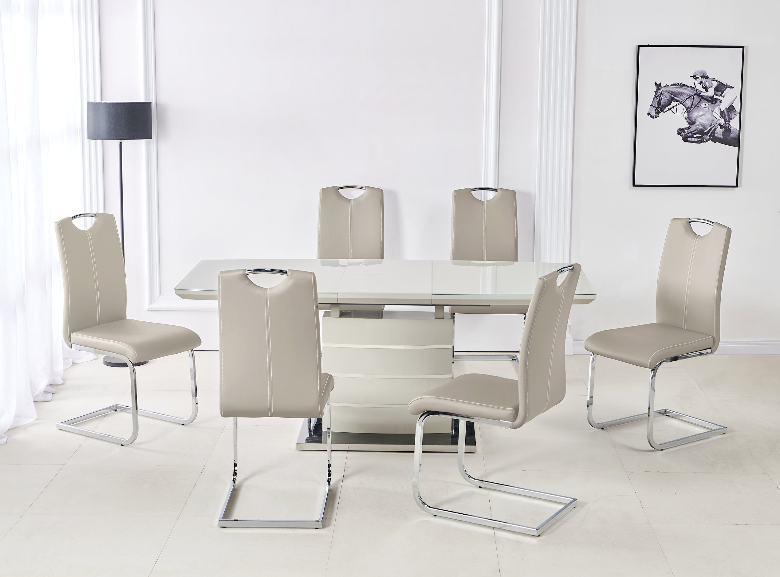 Soho Cappuccino Ext Table Only,2 (15283755745658)