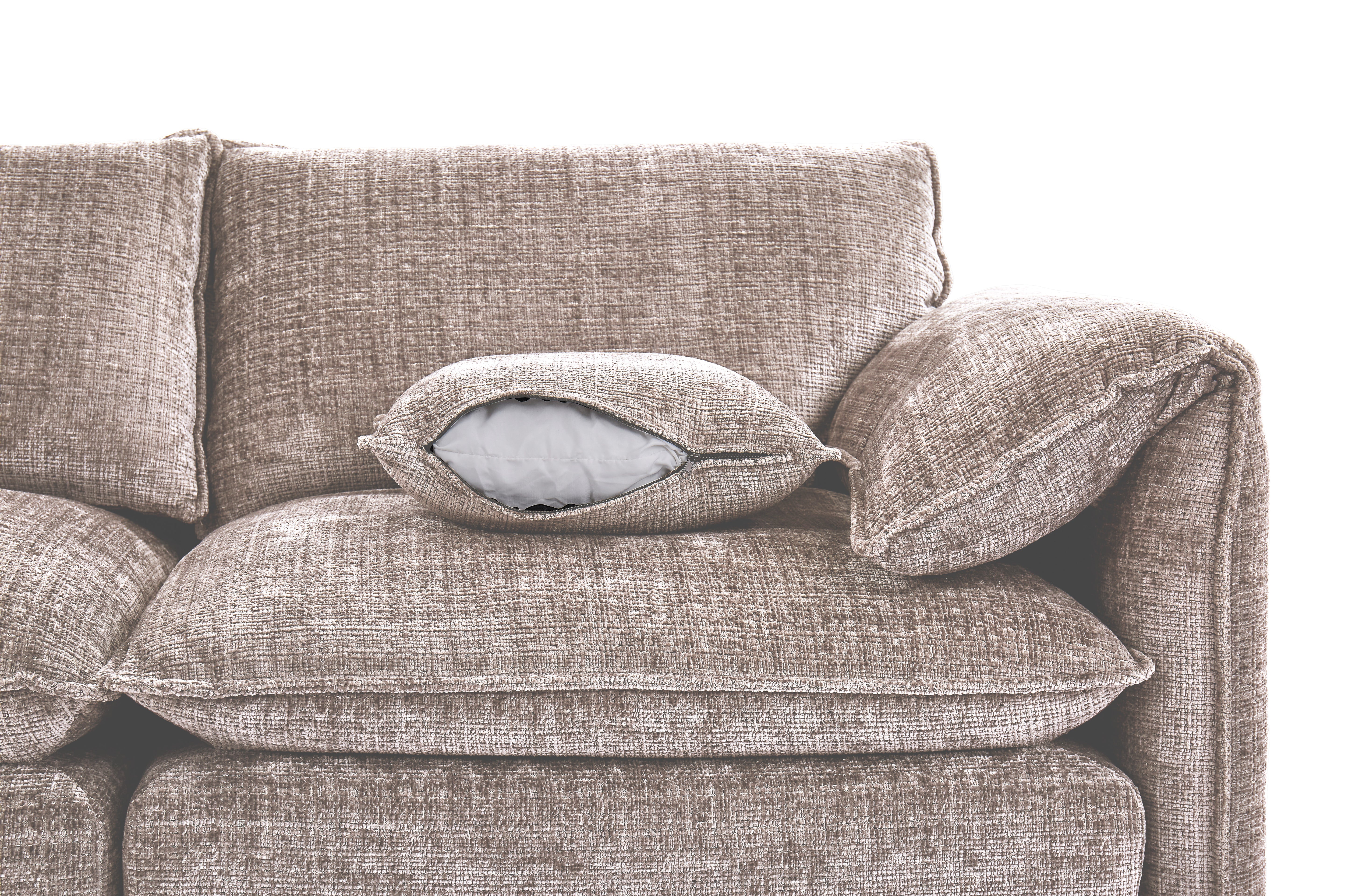 Aria 2 Seater Sofa in Beige - AMC Furniture