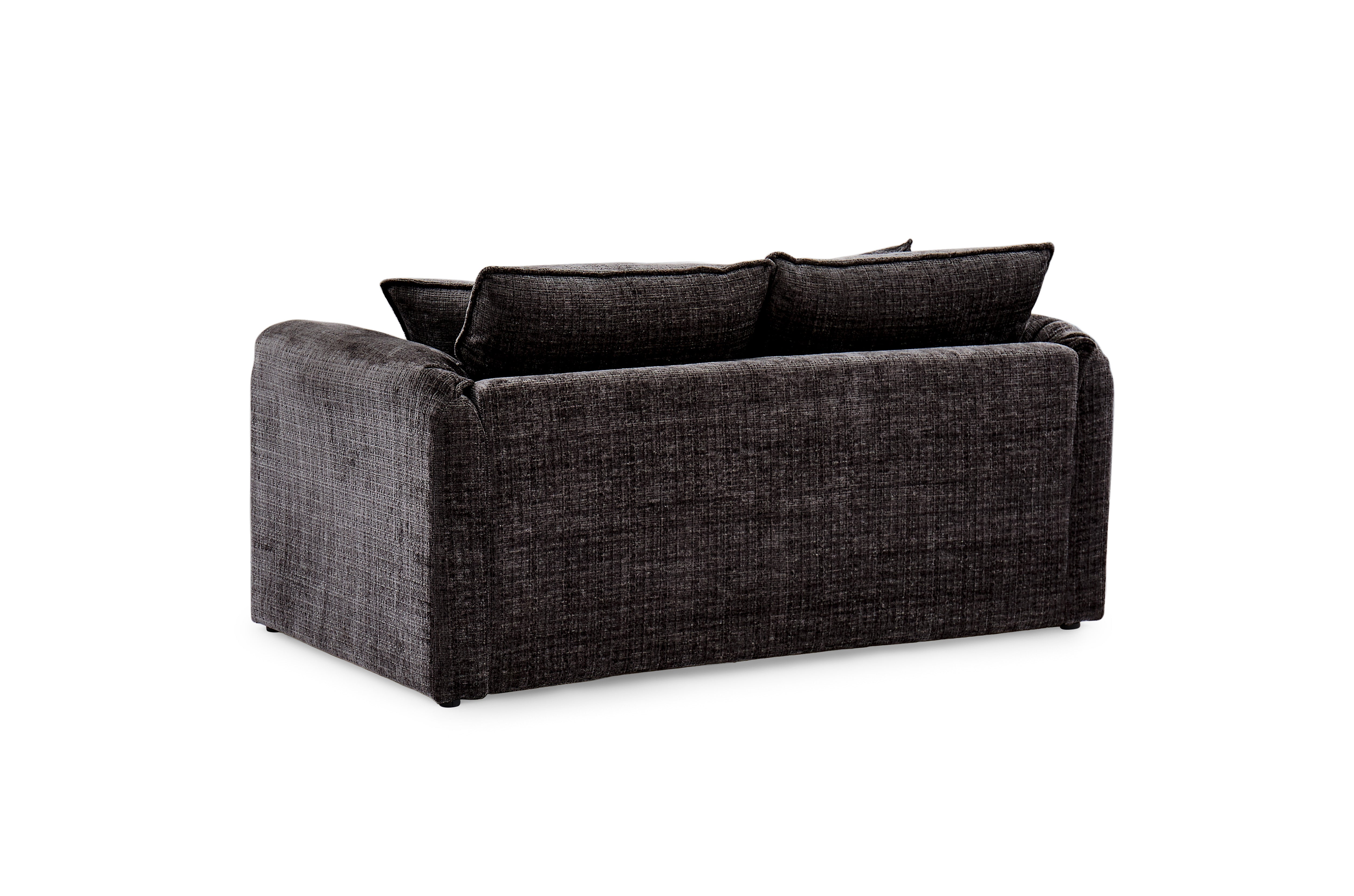 Aria 2 Seater Sofa in Black - AMC Furniture