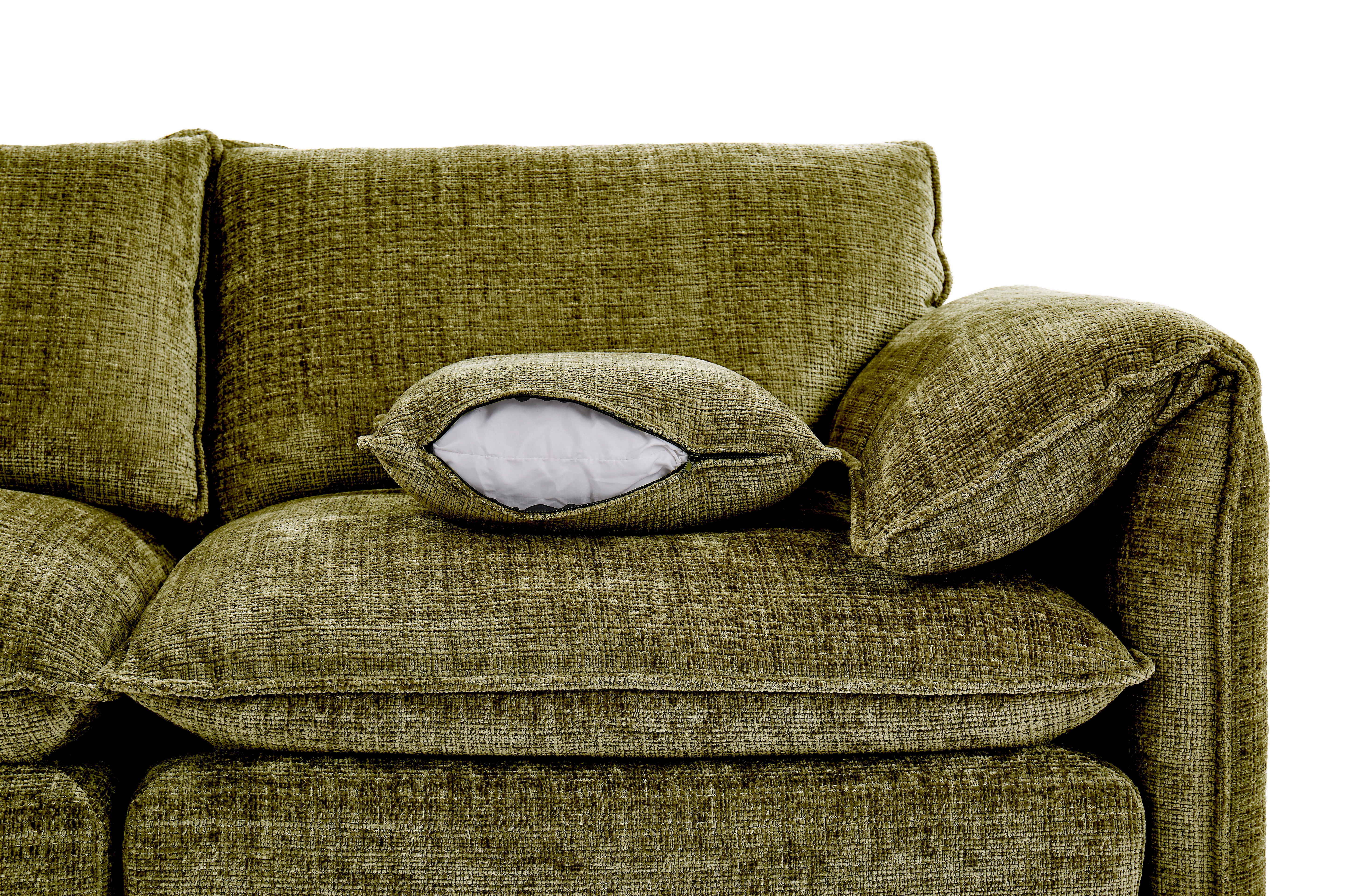 Aria 2 Seater Sofa in Green - AMC Furniture