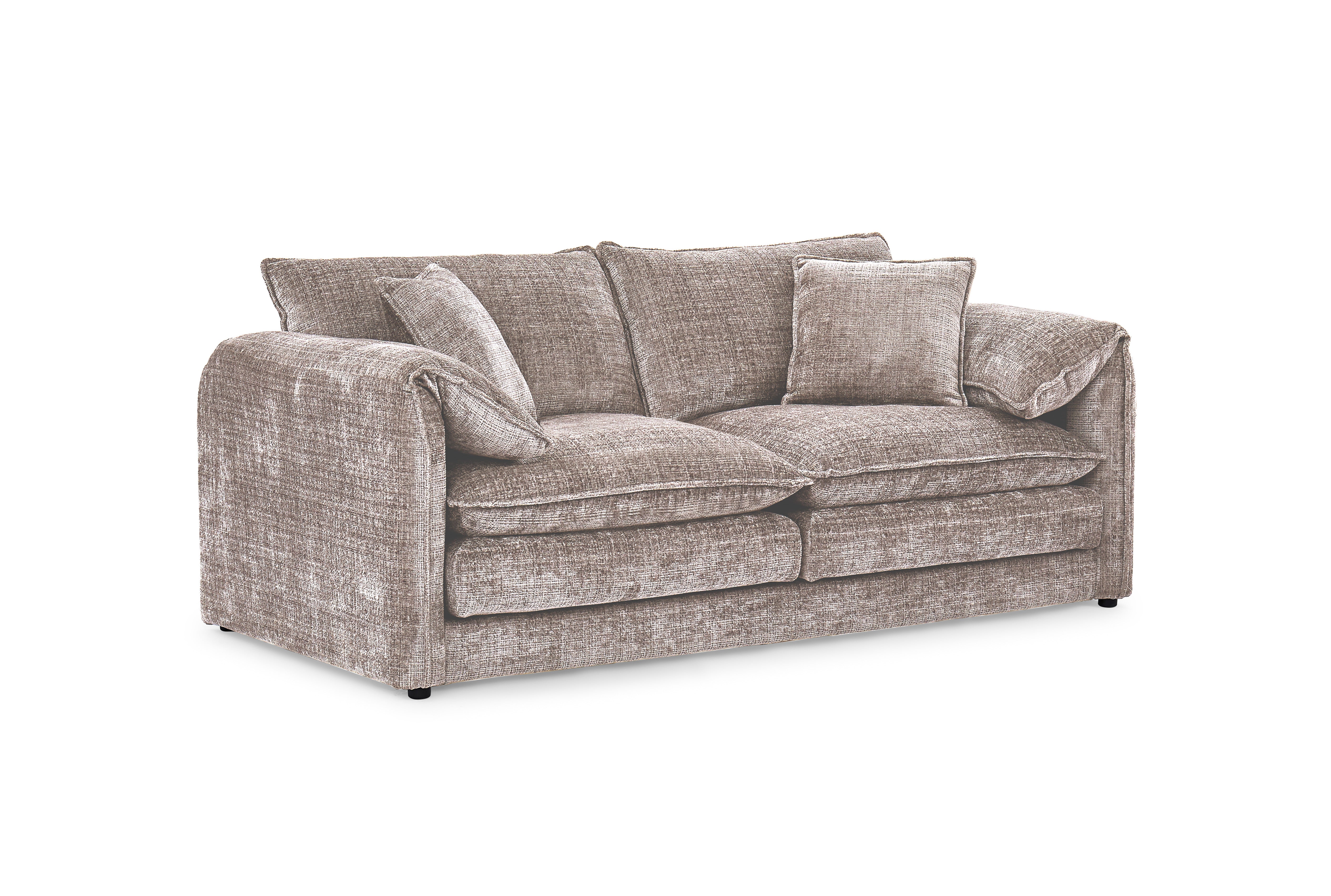 Aria 3 Seater Sofa in Beige - AMC Furniture