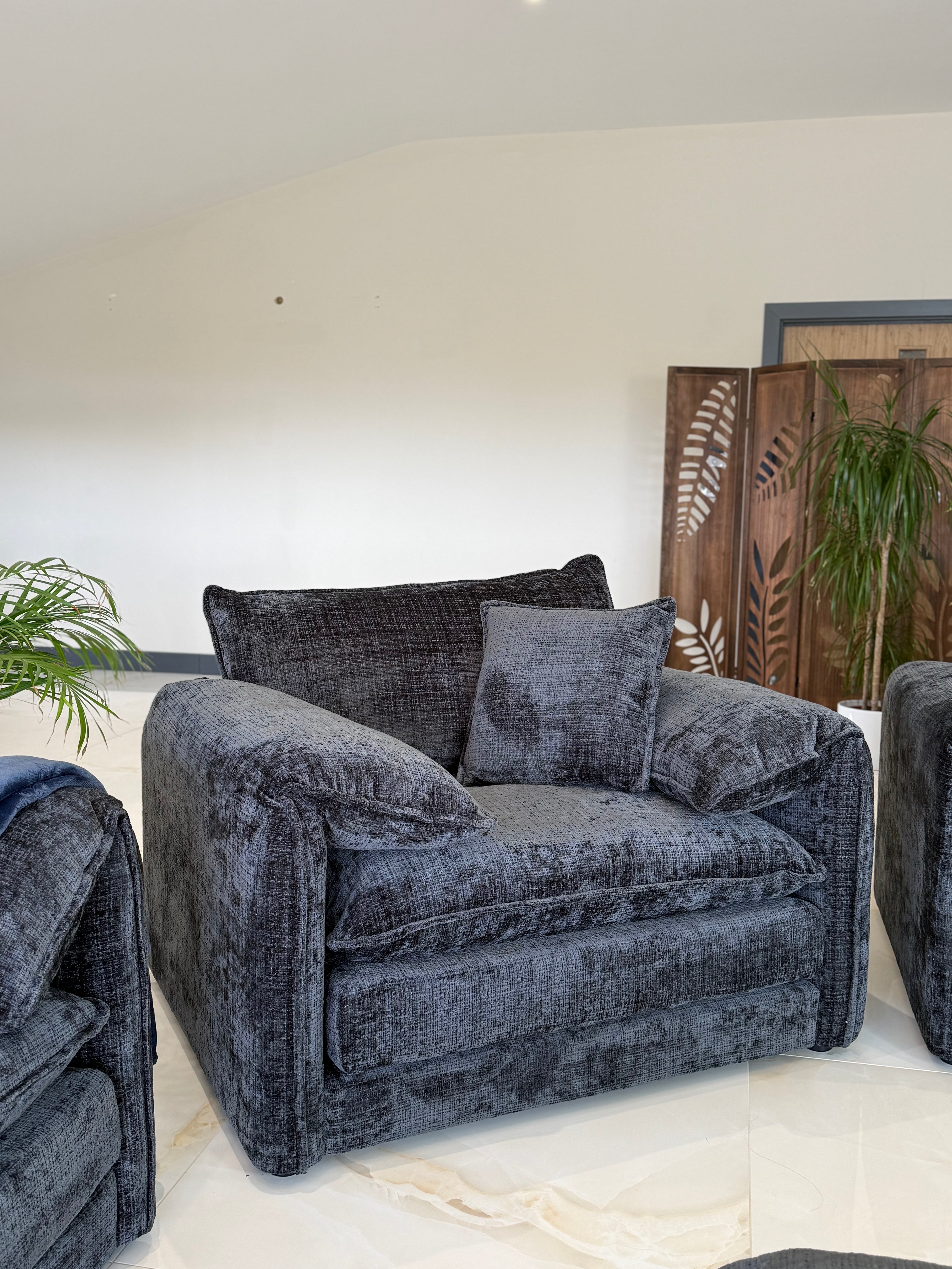 Aria Armchair in Black - AMC Furniture