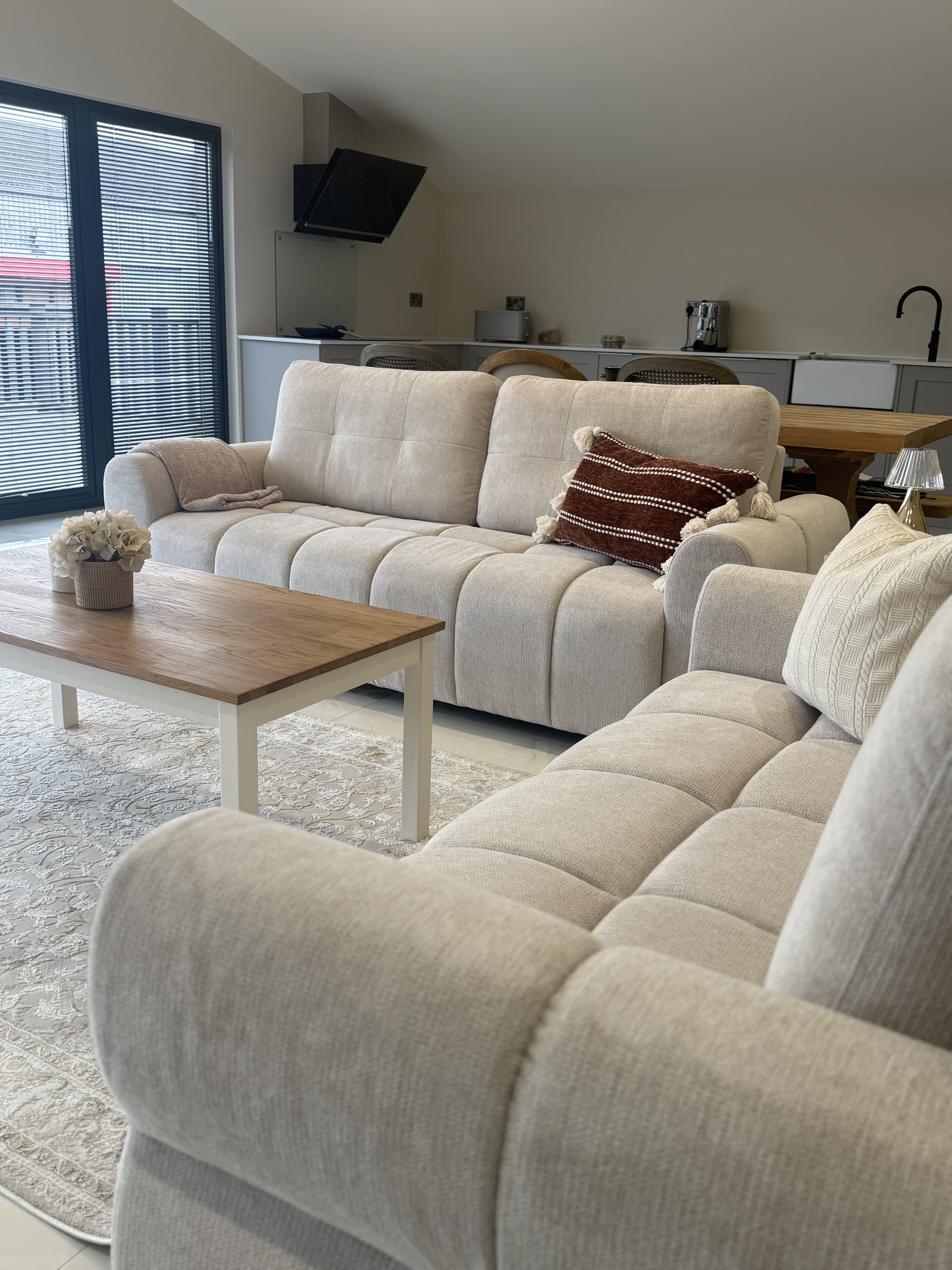 Starling 3+2 Sofa Set in Beige 1