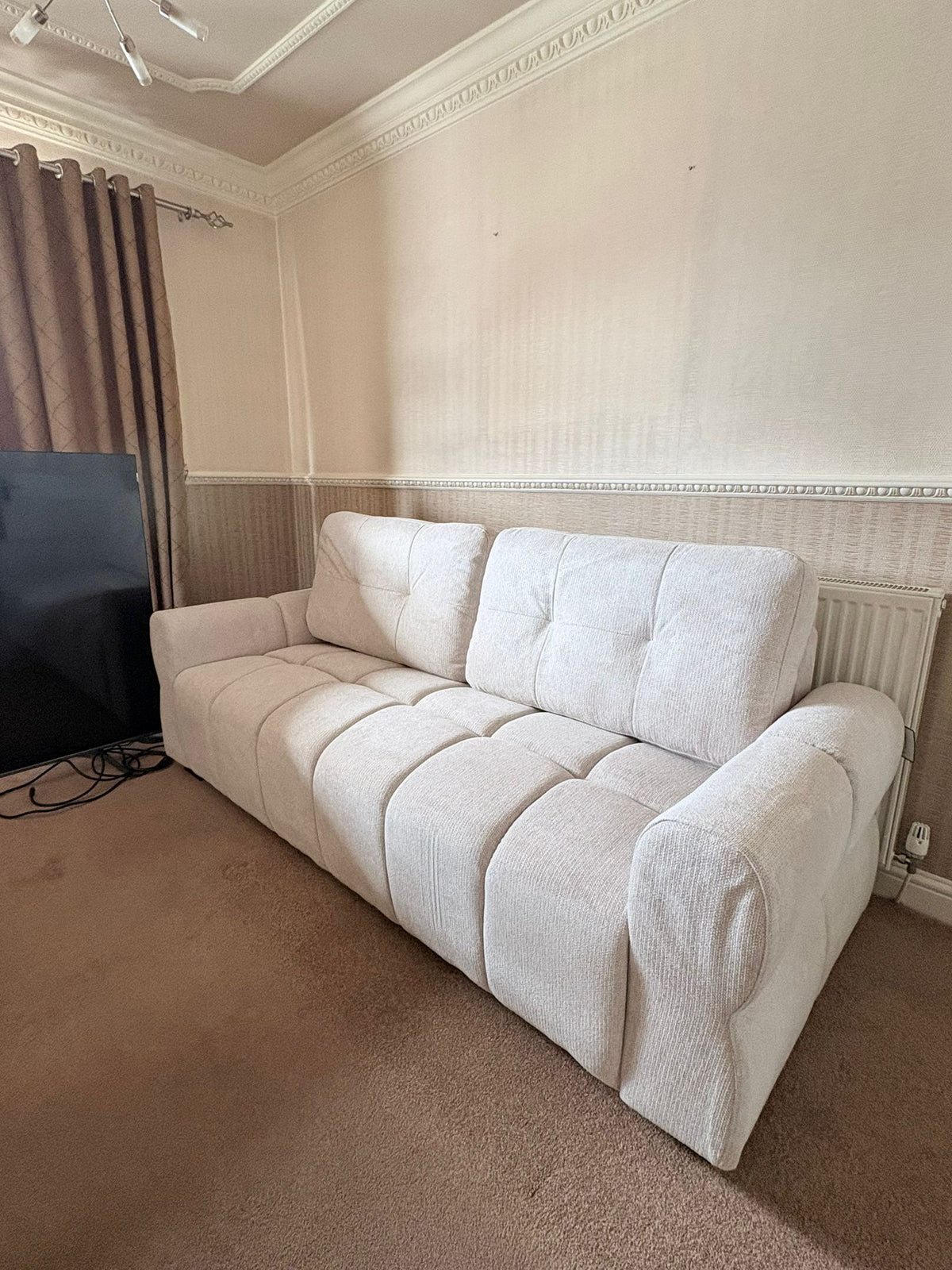 Starling 3 Seater in Beige (Ex display)