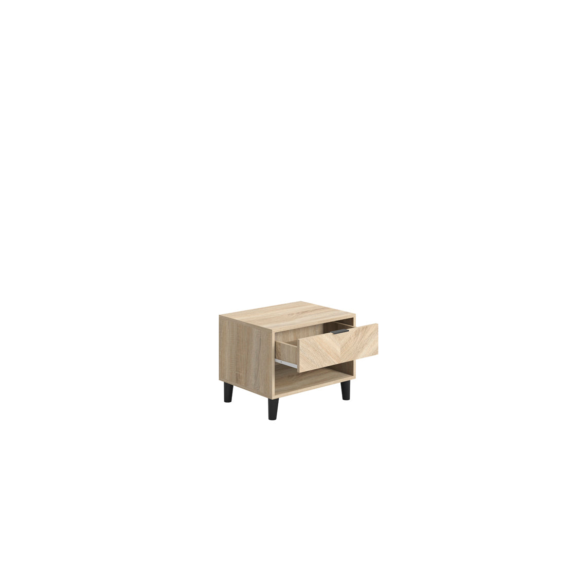STOCKHOLM CHEVRON 1 DR BEDSIDE CABINET (14969145065850)