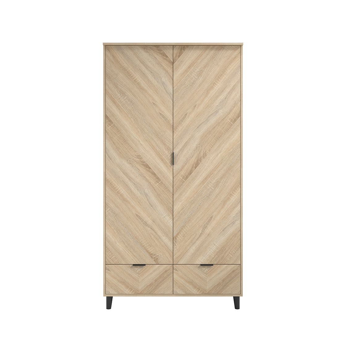 STOCKHOLM CHEVRON 2 DOOR WARDROBE (2 PACKS) (14969145131386)
