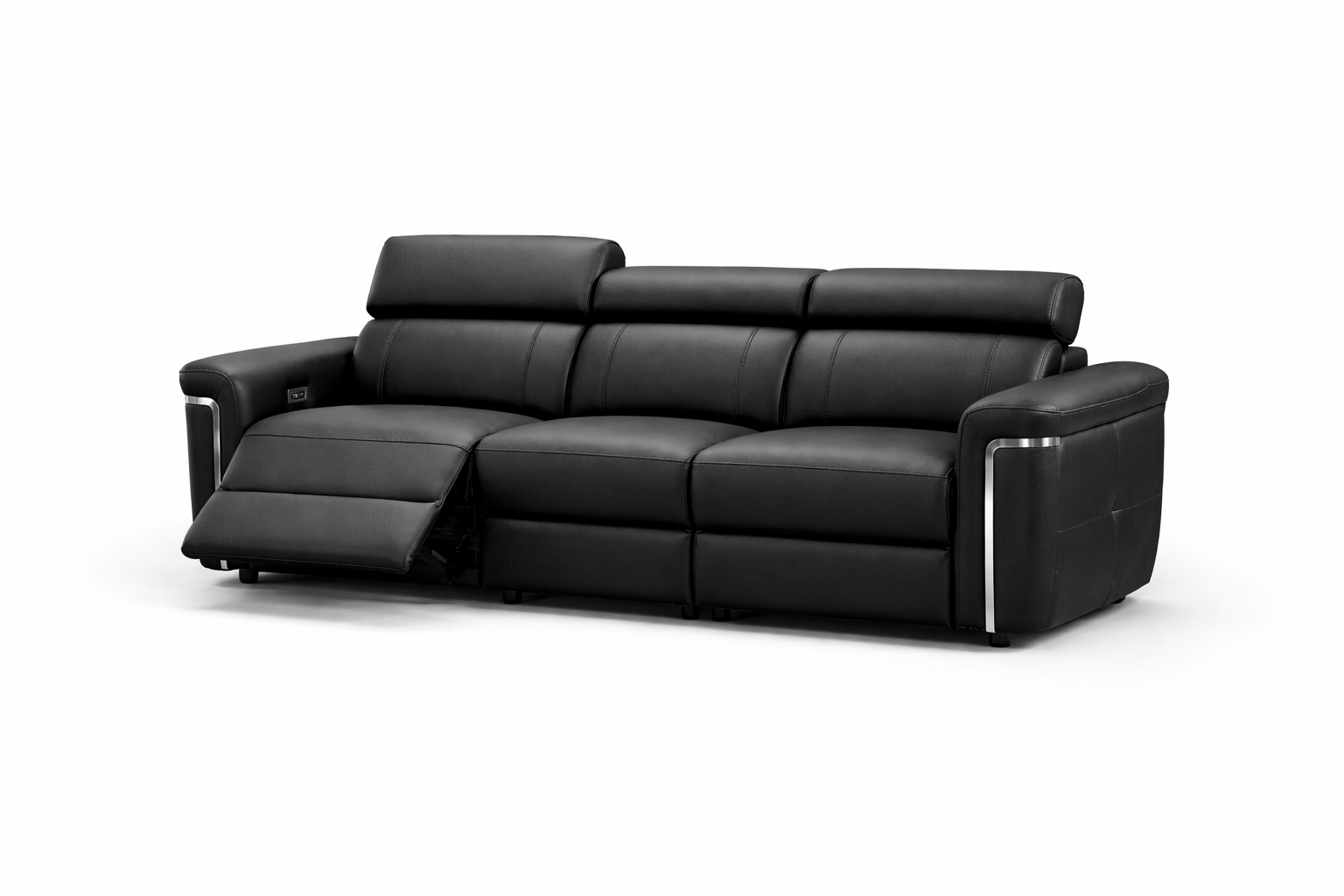 black, sofas