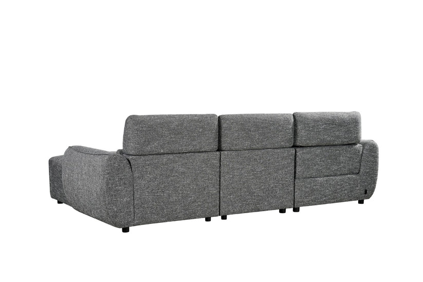 Talia Electric Recliner Sofa Charcoal Left Hand,2 (15320517116282)