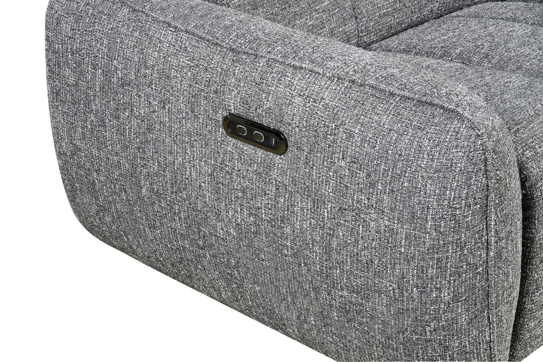 Talia Electric Recliner Sofa Charcoal Right Hand,4 (15320517149050)