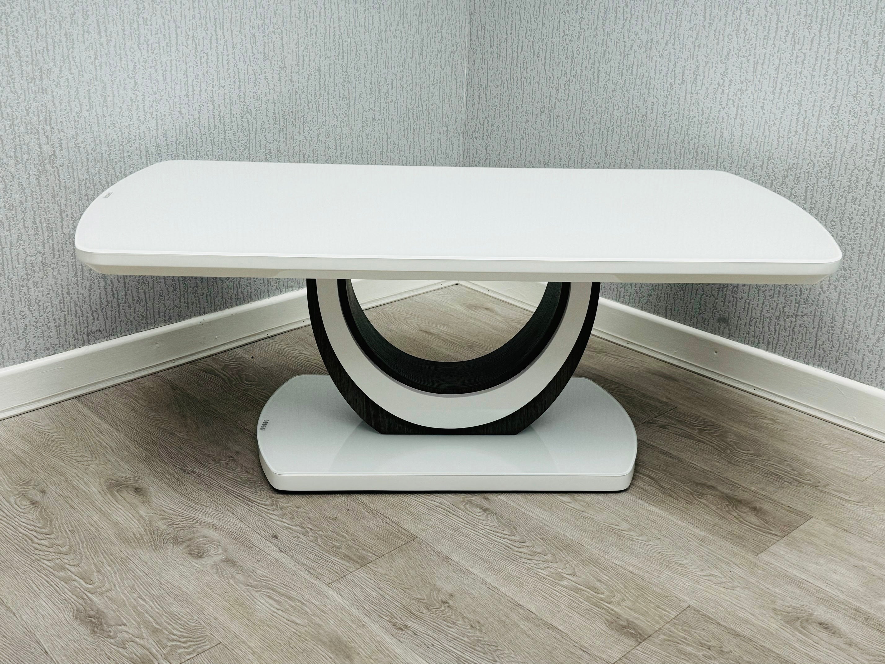Texas white Glass Coffee table 1.2m,2 (15294084186490)