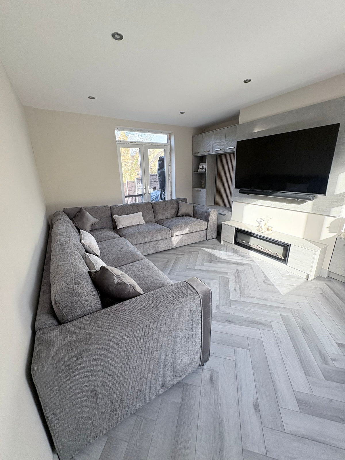 Turin Sofa Grey 3+2 Set