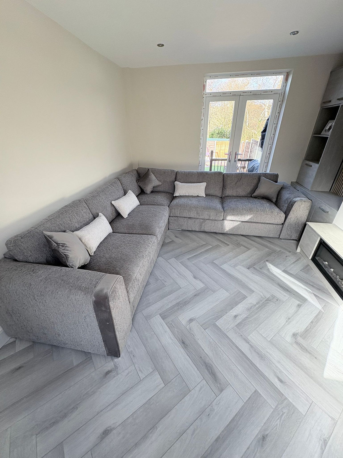 Turin Sofa Grey 3+2 Set
