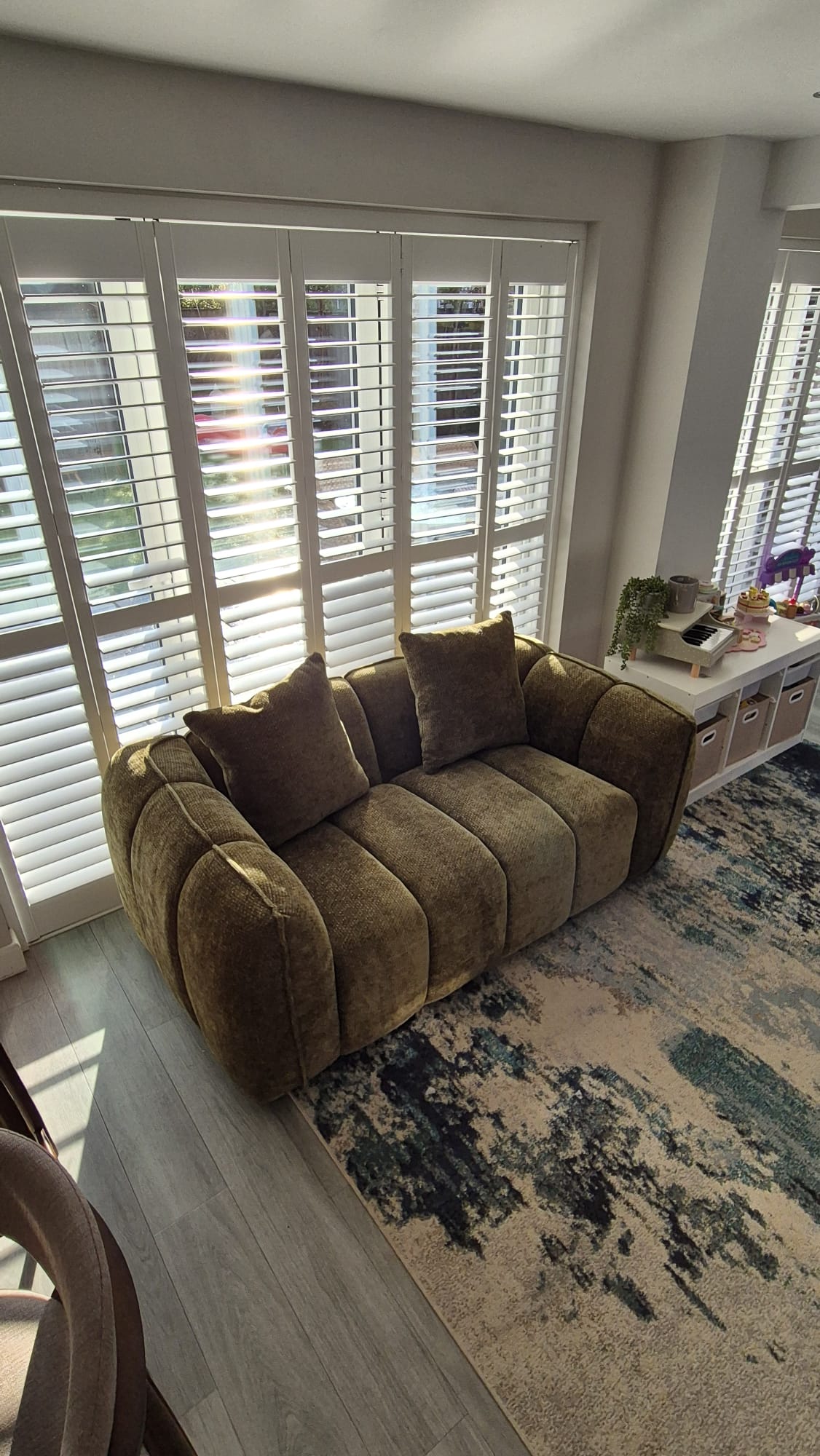 Vienna 2 Seater Sofa in Green