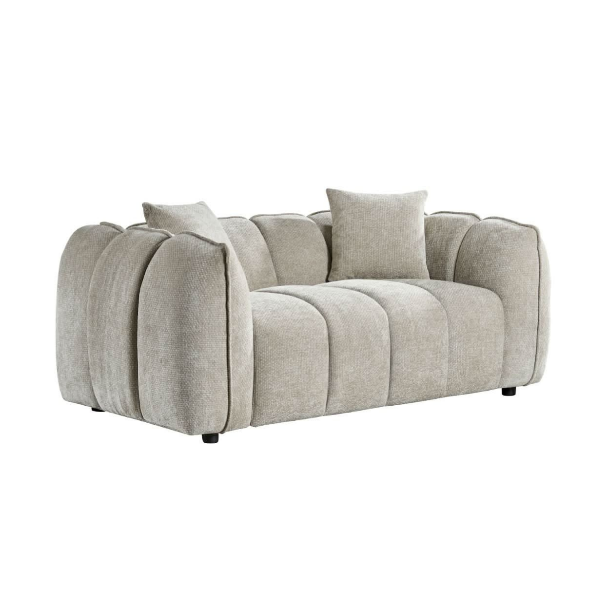 Vienna 2 Seater Sofa in Beige (15181815677306) (15181824459130)