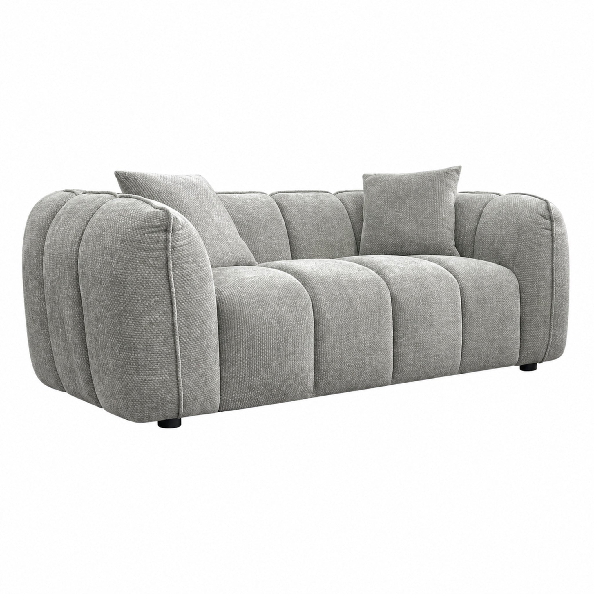 Vienna 2 Seater Sofa in Grey
