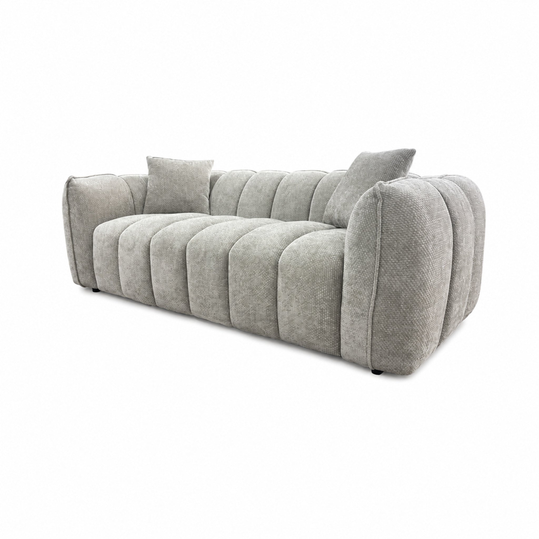 Vienna 3 Seater Sofa in Beige - AMC Furniture