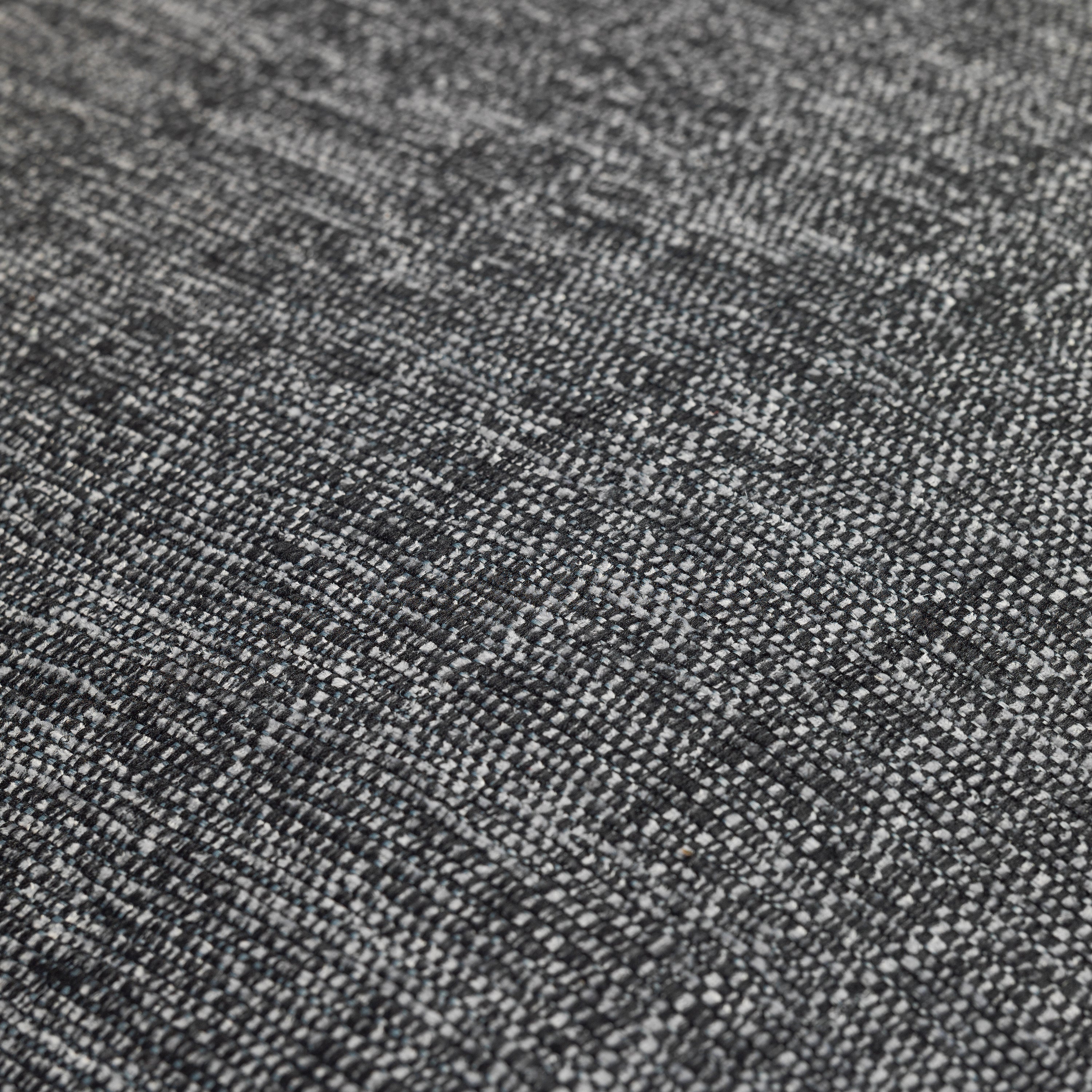 York Sofa Grey Large Corner - Close up fabric view (7026903613504)