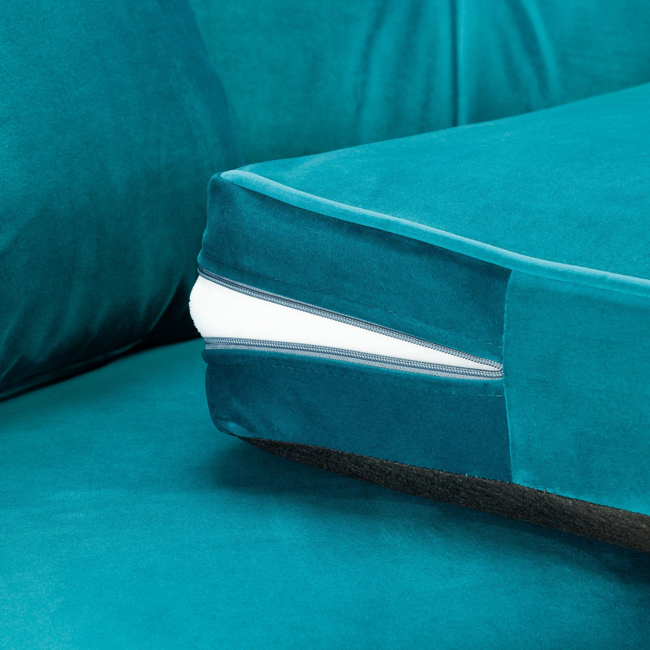 Zinc Sofa Plush Teal 2 Seater (7027309477952)