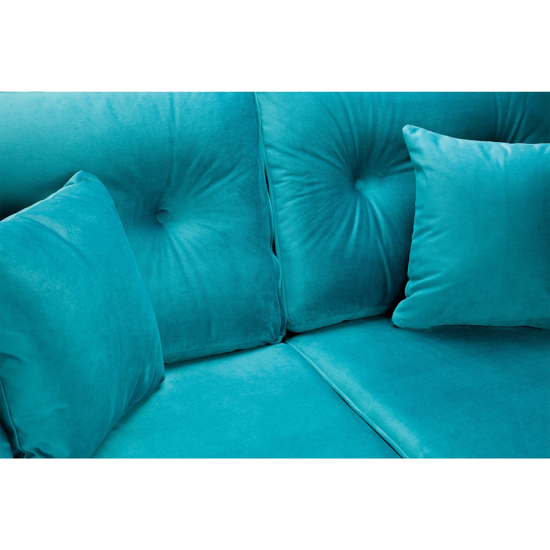 Zinc Sofa Plush Teal 2 Seater (7027309477952)