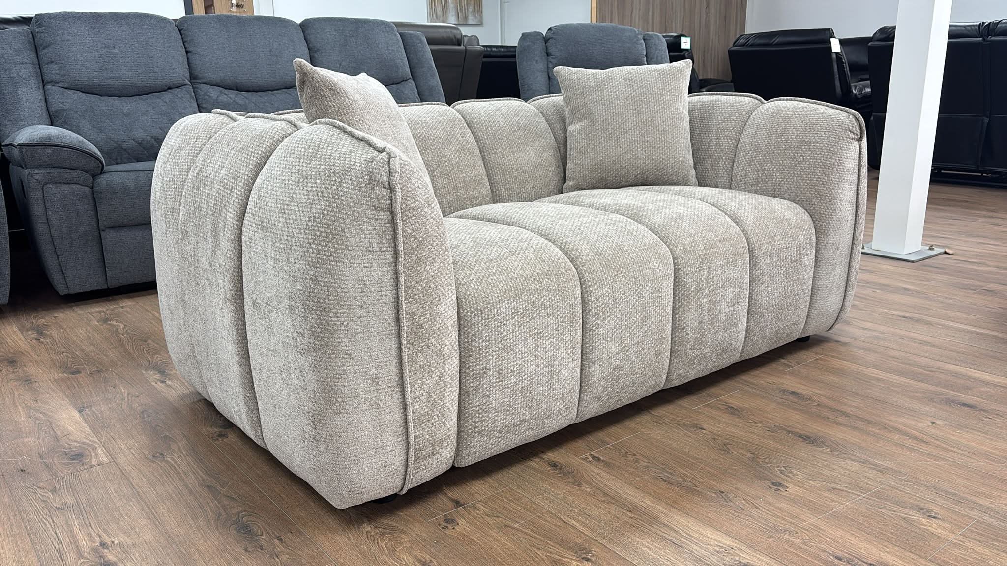 Vienna 2 Seater Sofa in Beige (15181815677306) (15181824459130)