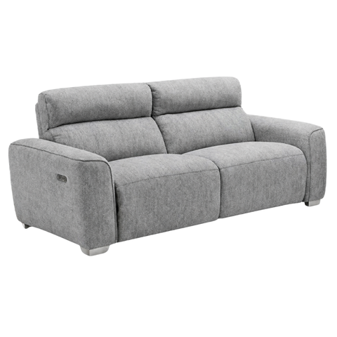 Arabella Electric Recliner Grey 3 Seater