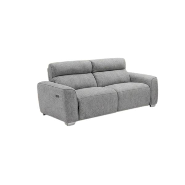 Arabella Electric Recliner Grey 3 Seater - AMC Furniture