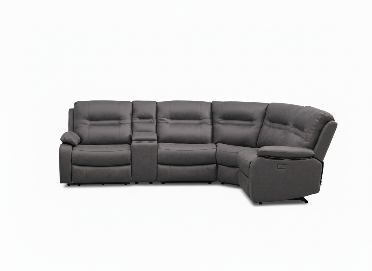 Blake Power Reclining Corner Sofa - Detail View