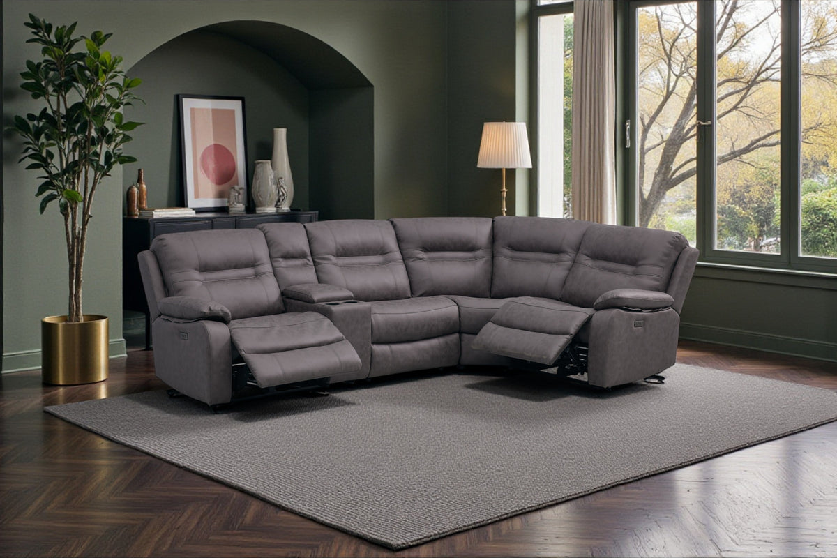Blake Power Reclining Corner Sofa - Lifestyle View
