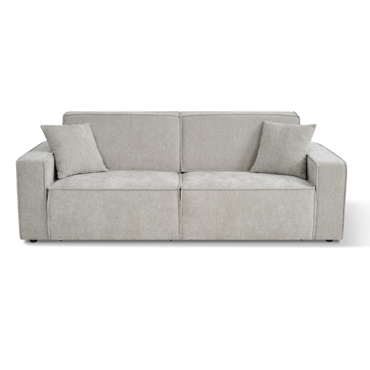 Louie Electric Sofabed Beige 3 Seater - AMC Furniture