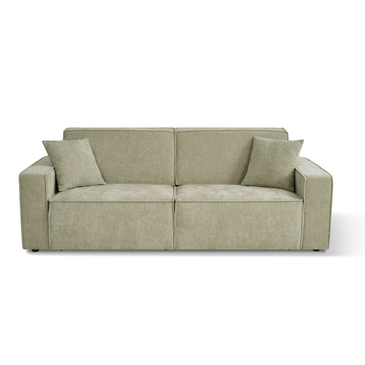 Louie Electric Sofabed Green 3 Seater - AMC Furniture