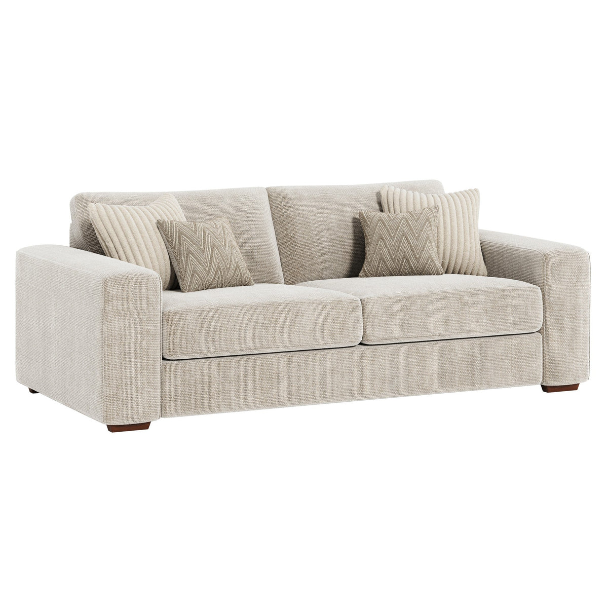 Nola 2 Seater in Violet Stone - White Background