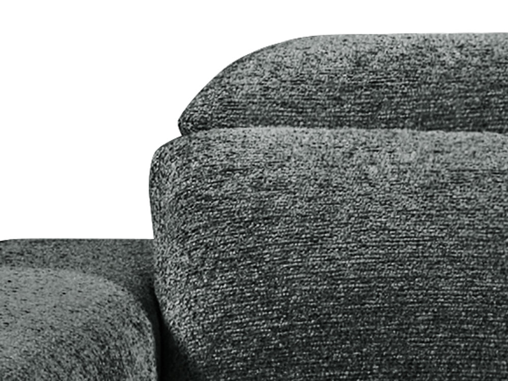 Arabella Electric Power Sliding Sofabed in Ashen Charcoal